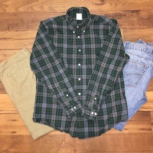 Brooks Brothers Plaid Bottom Down